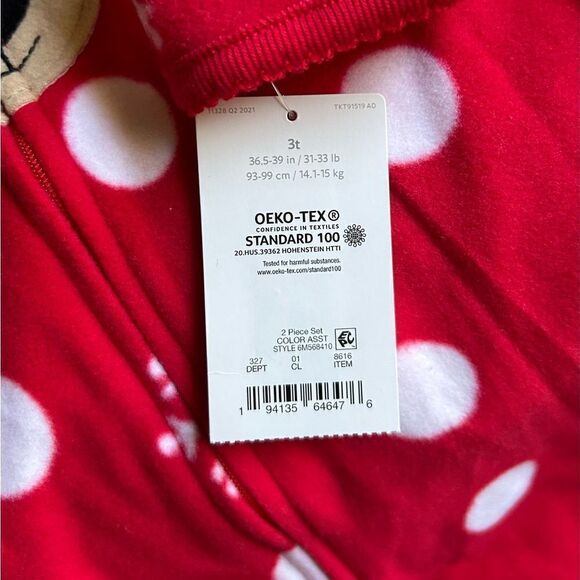 NWT … CARTER’S “Size: 3T” 2 Piece Footed Pajama Set - Picture 5 of 5